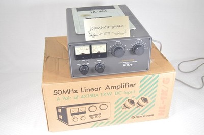 Tokyo High Power HL-1K/6 50MHz Band Linear Verstärker 500W getestet mit Box H...