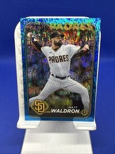2024 Topps Series 1 - Matt Waldron #162 Blue Holofoil /999 (RC)