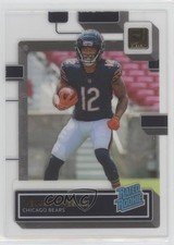 2022 Panini Clearly Donruss Rated Rookie Gold Velus Jones Jr #80 0b3