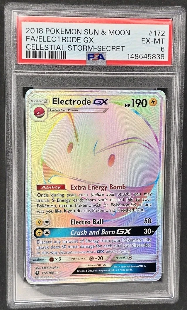 pokemon celestial storm card price Tauros GX 156/149 Rainbow Secret Rare Pokemon Card Near Mint main image 0
