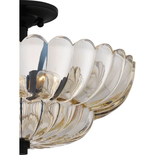 Quoizel Lighting - Whitecap - 4 Light Semi-Flush Mount-10.25 Inches Tall and 16 - Picture 3 of 4