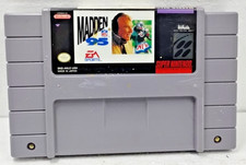 Madden NFL 95 SNES (1995) Super Nintendo   Authentic Cartridge Only
