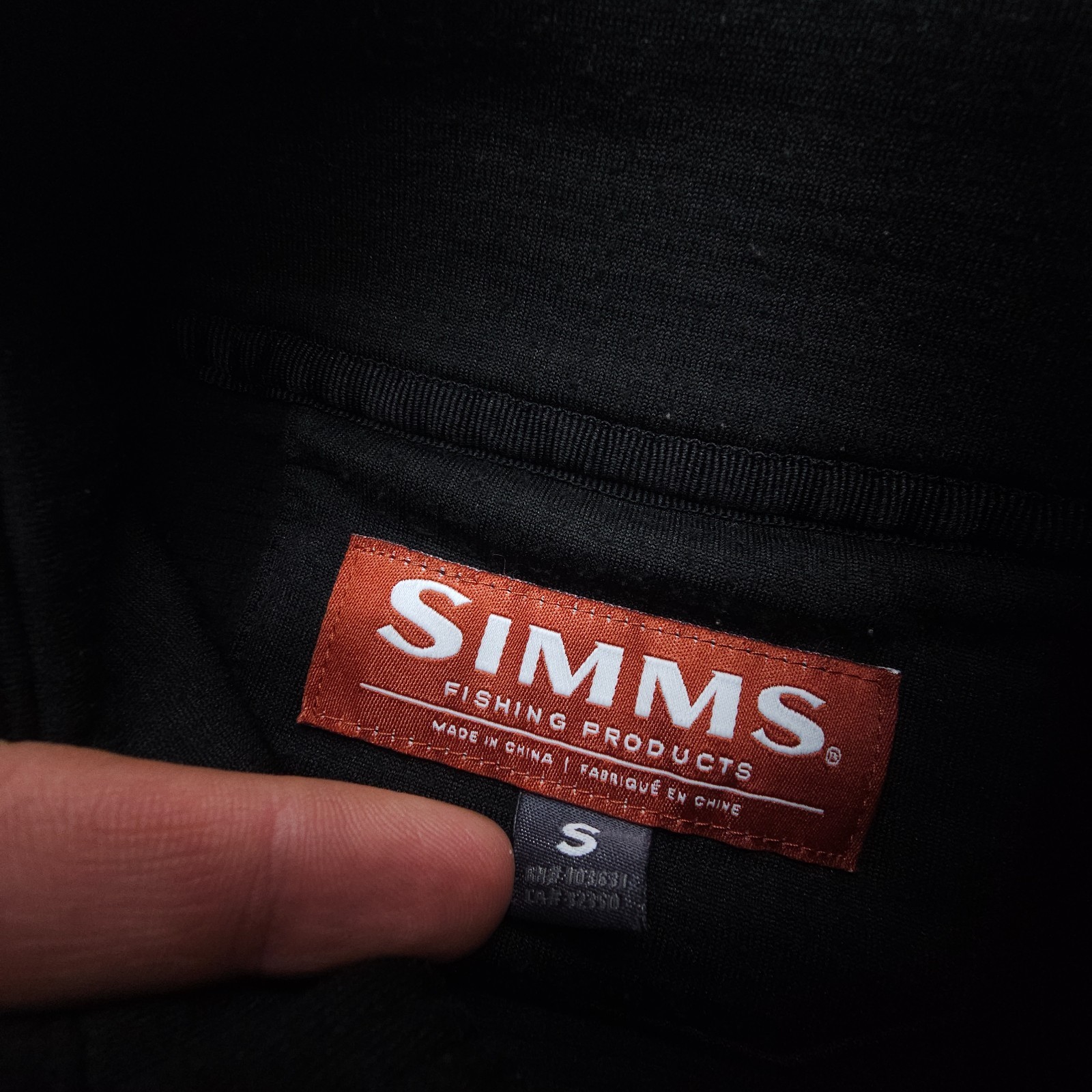 Simms Half Zip Thermal Base Layer Long Sleeve Men… - image 2