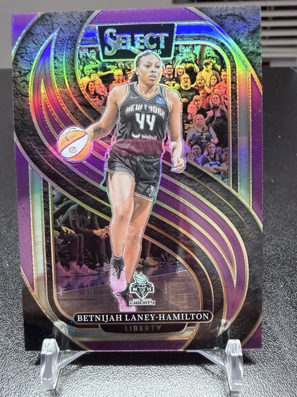 Panini 2025 WNBA Select Purple /149 Premier Level Betnijah Laney-Hamilton #115