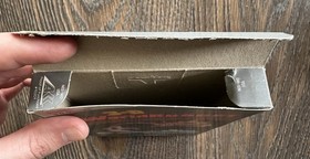 3-D WorldRunner FIRST PRINT Hangtab BOX & MANUAL ONLY Nintendo NES 1987 RARE🔥