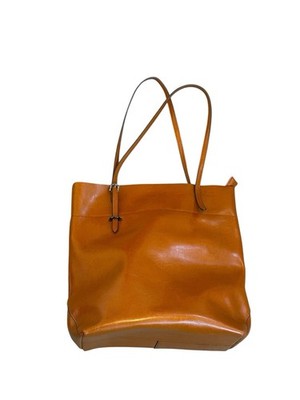 Kattee Leather Tote Bag Travel City Office Work Bag Double Handle Minimalist