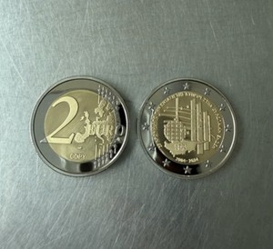2 euros Chypre 2024 (Adhésions à L’union Européenne) (Répliqua,jeton,copya)