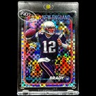 Tom Brady RARE CHECKER REFRACTOR INVESTMENT CARD SP TOPPS GOAT PATRIOTS MVP MINT
