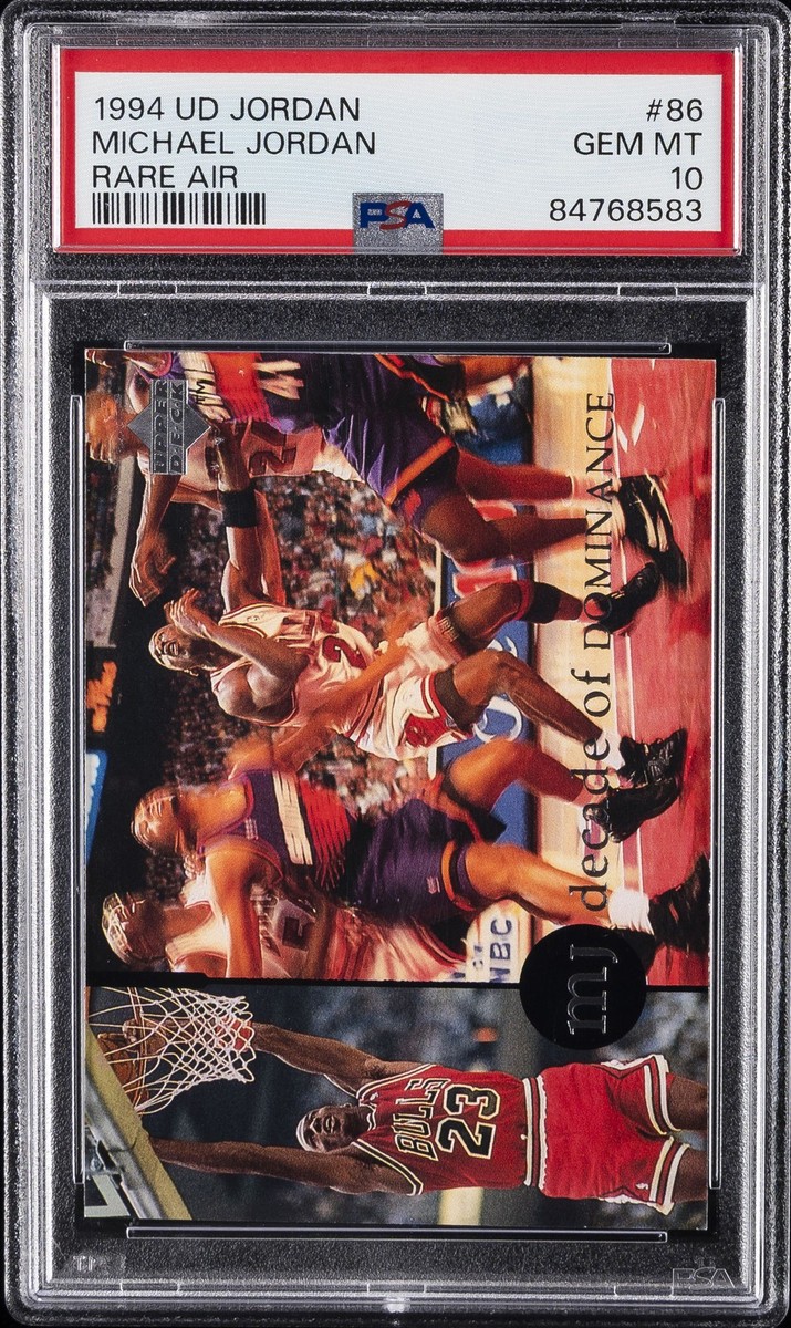 PSA10 rare Air マイケル ジョーダン / Jordan NBA 1994 UD MJ RARE AIR #86 MICHAEL JORDAN PSA 10 | eBay