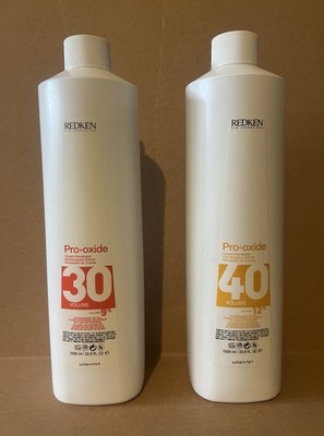 Redken Pro-Oxide Cream Developer 30Vol 9% & 40vol 12% 1L Professional Hair Color