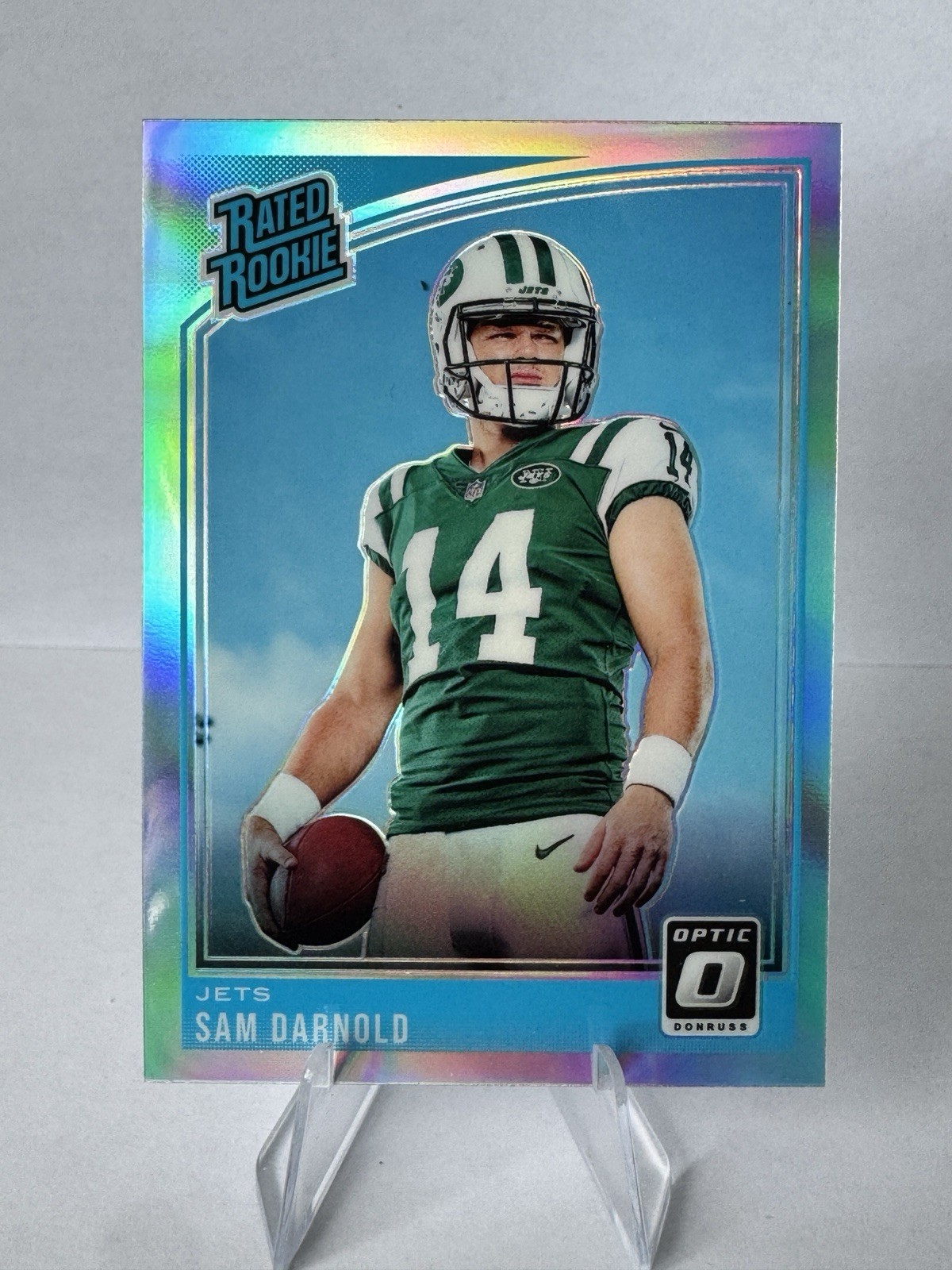 2018 Donruss Optic - Rated Rookie Sam Darnold #151 Holo Prizm (RC)