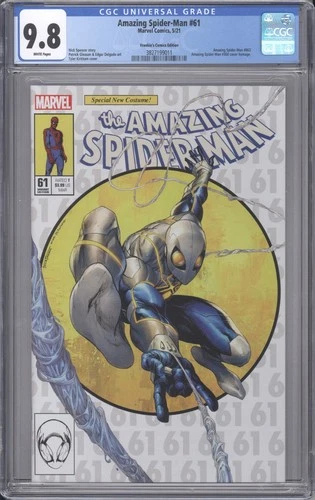 Amazing Spider-Man #61 CGC 9.8 Tyler Kirkham Cover Homage 2021