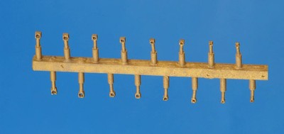 MMC 900031, Flansch eckig 0,3; 0,4; 0,5; 0,6mm Durchmesser, jeweils 4 Stück, / T