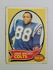 1970 Topps - #62 John Mackey HOF 