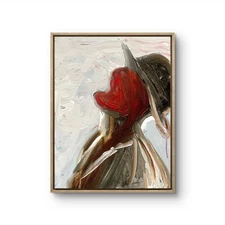 11 x 14 Original Randall Chm Expressionism Handmade Signed Colorful Art Canvas