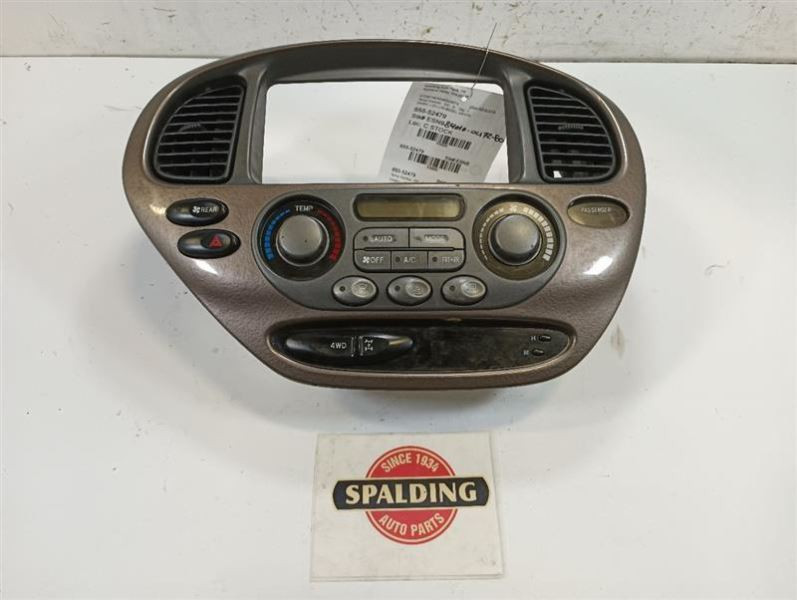 840100C172B0 Climate Temperature Ac Heater Control 2004 TOYOTA SEQUOIA 10325525