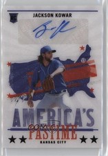 2022 Panini Chronicles America's Pastime Black 1/1 Jackson Kowar Auto 0yr8