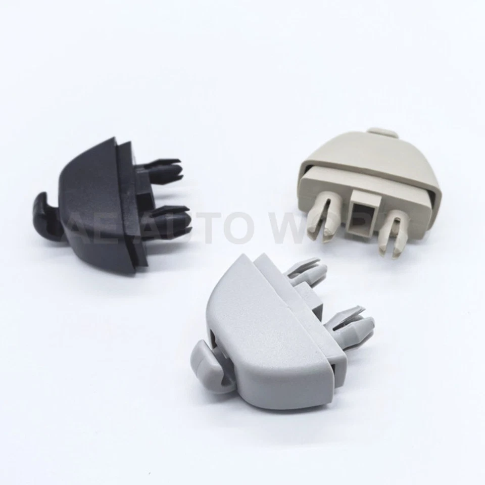 2 peças para-sol de carro gancho clipe cinza 4F0857561 para Audi A6 C6 A7 VW Passat - Imagem 3 de 4