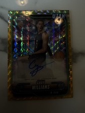 2024-25 Topps Chrome Cody Williams Gold Refractor /50 (RC) Auto