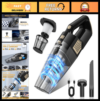 Cordless Handheld Vacuum Cleaner - 15000PA Strong Suction, Rechargeable, Portabl