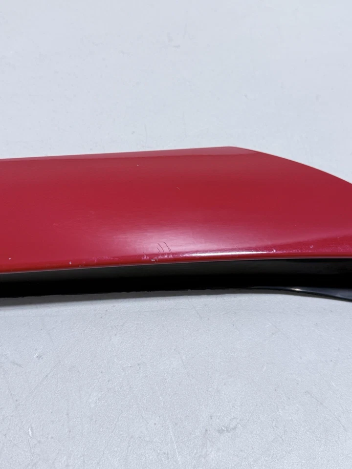 Cubierta de moldura de panel de pilar A exterior izquierda roja OEM 3205 MERCEDES R170 SLK230 SLK320 Foto 3 de 4