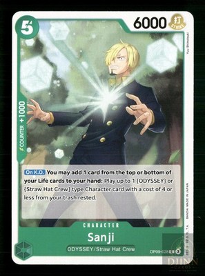 SANJI (028) OP09-028 C ONE PIECE NM/M