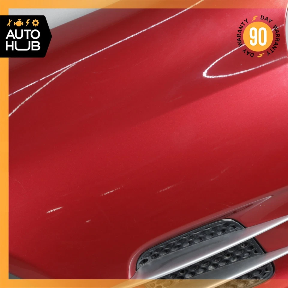 03-08 Guardabarros delantero izquierdo lado del conductor rojo Mercedes R230 SL500 SL55 AMG SL550 Foto 4 de 4