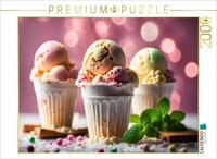 Calvendo Puzzle Summer Sun Dream Sundae | 2000 Pieces, Finished Size 35.4 × 26.4