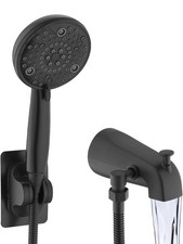 Slip-On Tub Spout with Diverter High Pressure 8 Settings Hand Held Shower New