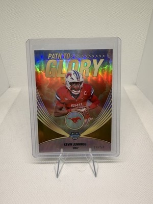 2025 Bowman Chrome U Kevin Jennings Path To Glory Gold #22/50 SSP (RC) PG-10