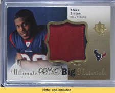 2008 Ultimate Collection Rookie Big Materials 37/40 Steve Slaton #URBM-21 0v0