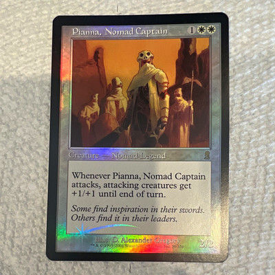 Magic: The Gathering Pianna, Nomad Captain Foil English Rare #39/350