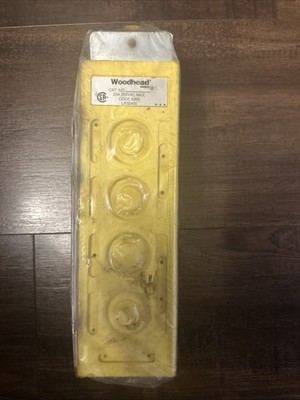 WOODHEAD MOLEX 4024 -4 BUTTON STATION PENDANT CONTROL