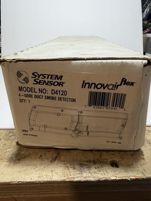 NEW SYSTEM SENSOR D4120 DUCT DETECTOR