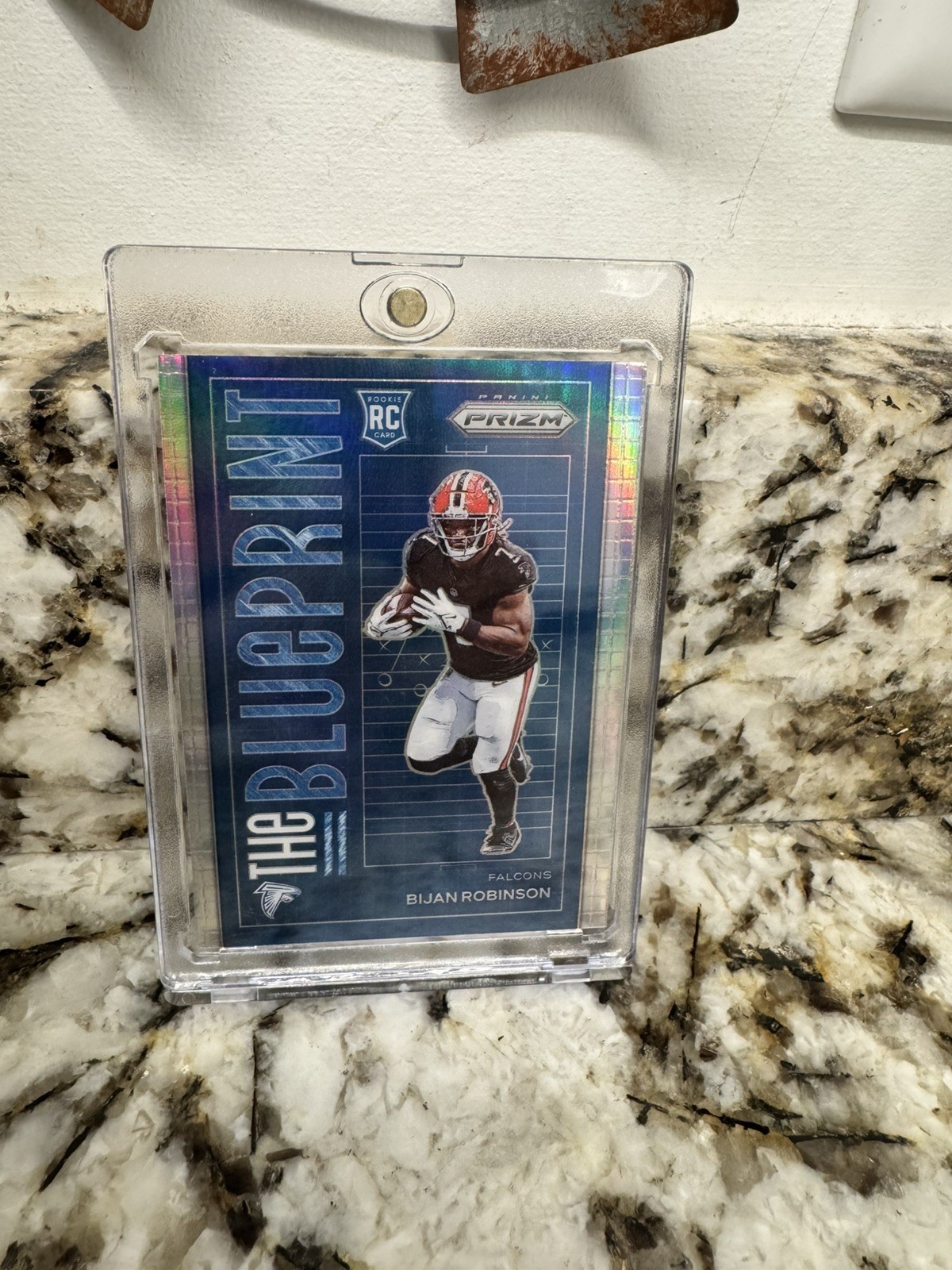 Bijan Robinson 2023 Prizm #BP-12 The Blueprint /(SSP) Rookie