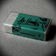Radiergummi für Sammler "GRADUATION CLUB by AK Hoodies" Radierer Eraser Promo #