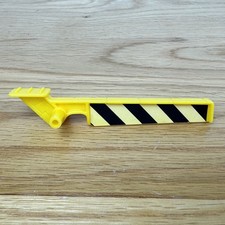 Yellow & Black Lifting Barrier for Hot Wheels Ultimate Shark Garage 