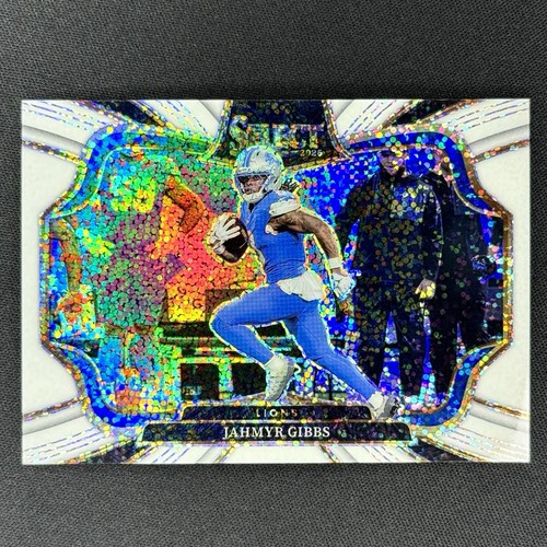Jahmyr Gibbs 2025 Panini Select Field Level White Sparkle Prizm Lions SSP 🔥