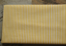 3 Yard White Yellow Hand Block Fabric 100 Cotton NO TARRIF CHARGES 100 KK9