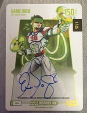 Bo Jackson Battle Arena Inspired Ink Game Over Eric Gagné Auto 1/25 EGA-4 #1/25