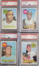 35 - 1969 Topps PSA 8 - Clemente, Drysdale, Palmer, Morgan, Pappas, Northrup