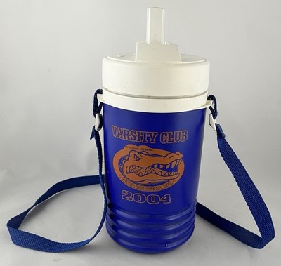 2004  IGLOO 1 Quart Size Blue Insulated Water Jug Thermos Cooler UF Gators