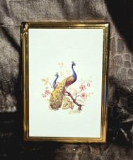 Vintage Colibri Gold Tone Cigarette Case w Li...