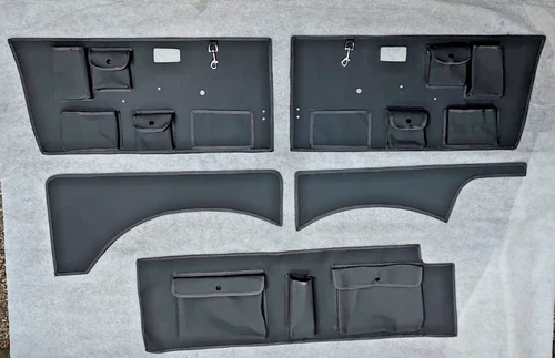 1986-95 Suzuki Samurai front,side and rear panel set in  Grey Canvas