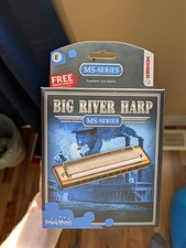 Hohner Big River Harp harmonica in the key of E, barely used, cleansed