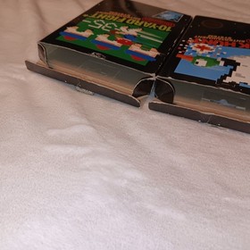 3 NES Game Boxes LOT = MATTE STICKER DUCK HUNT SUPER MARIO 3 GLOSS 10-YARD FIGHT