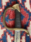 Rare Sheble & Fisher U.S. M1840 Type I Light Artillery Saber w/Type II Scabbard