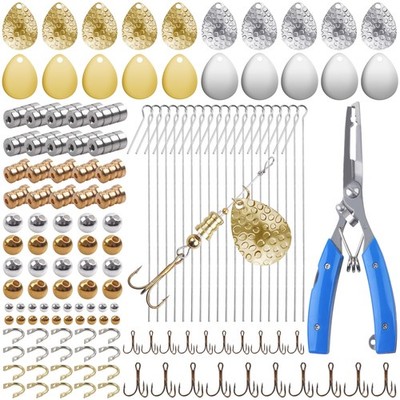Fishing Spinner Lure Making Kit,141pcs Inline Spinner Making Supplies Kit DIY... | eBay Fishing Spinner Lure Making Kit,141pcs Inline Spinner Making Supplies Kit DIY... | eBay