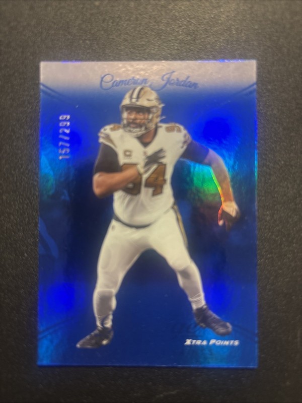 2024 Cameron Jordan Prestige Xtra Points Premium Blue #216 RARE! 157/299 Saints