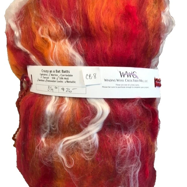 Brown Craft Spinning Batts